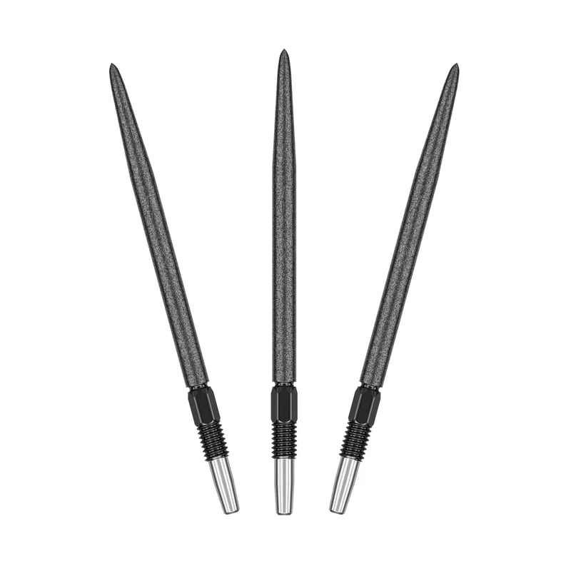 Target Darts Swiss Point SLK Luke Littler Dartspitzen (3er Pack Spitzen) 35MM - Schwarz| Raue strukturierte Dartspitzen, Ersatz Steeldarts-Spitzen, Professionelles Dart Zubehör