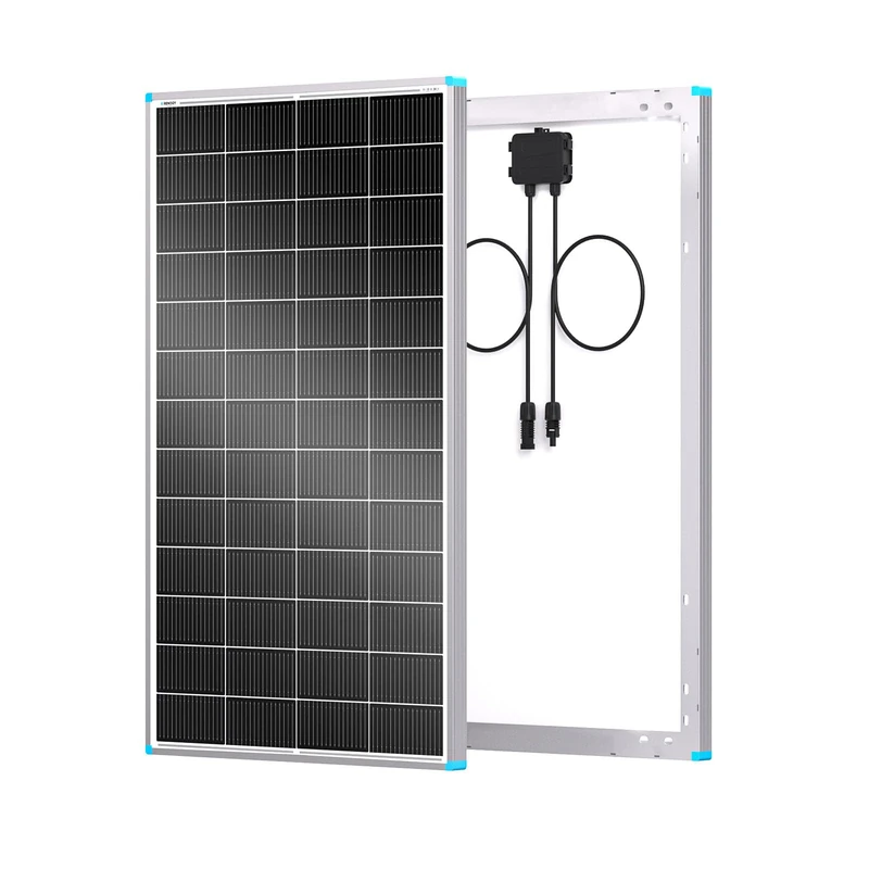 Renogy 16BB N-Type 200 Watt Solarpanel, 24 V 200 W Solarpanel 25 % hocheffizient, PV-Modul-Ladegerät für Wohnmobil, Marine, Kabinendach, Hausfarm, Batterie und andere netzunabhängige Anwendungen