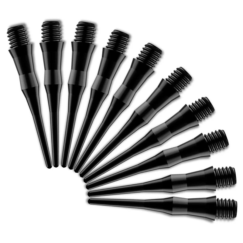 CyeeLife Premium Dartspitzen Set, 100 Stück 2BA Gewinde, Kunststoff Softdart Spitzen, Profi Dartspitzen, Dartspitzen Kunststoff, Softdarts Ersatzspitzen, Extrem stabil & langlebig