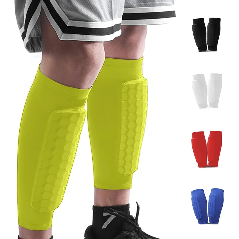 BIRDDIE Fussball Schienbeinschoner Kinder Elastisch Atmungsaktiv Schienbeinschoner Fußball Herren rutschfest Schienbeinschutz Fussball Erwachsene