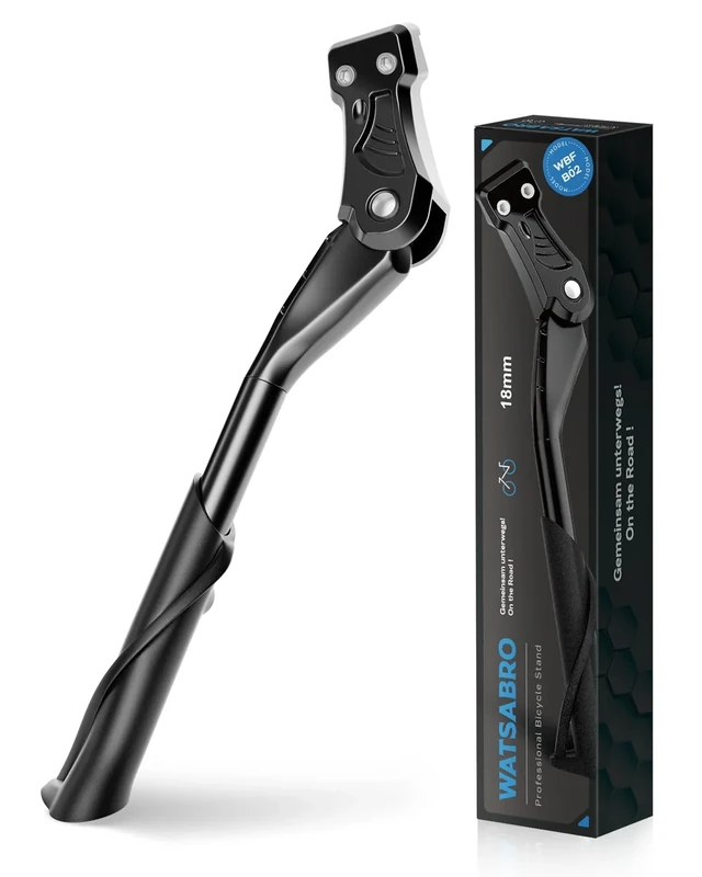 WATSABRO Fahrradständer 18mm Lochabstand – Höhenverstellbar, Rostbeständig für 24-29 Zoll Fahrräder, Ideal für Mountainbikes, Cityräder & Rennräder mit 18mm Lochabstand