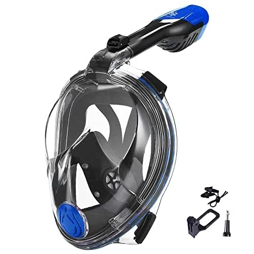 VILISUN Schnorchelmaske Erwachsene inkl. Tragetasche - CO2 Sichere Snorkeling Mask - Tauchermaske - Tauchmasken - Tauchmaske Kinder - Schnorchelset - Taucherbrille Schnorchel