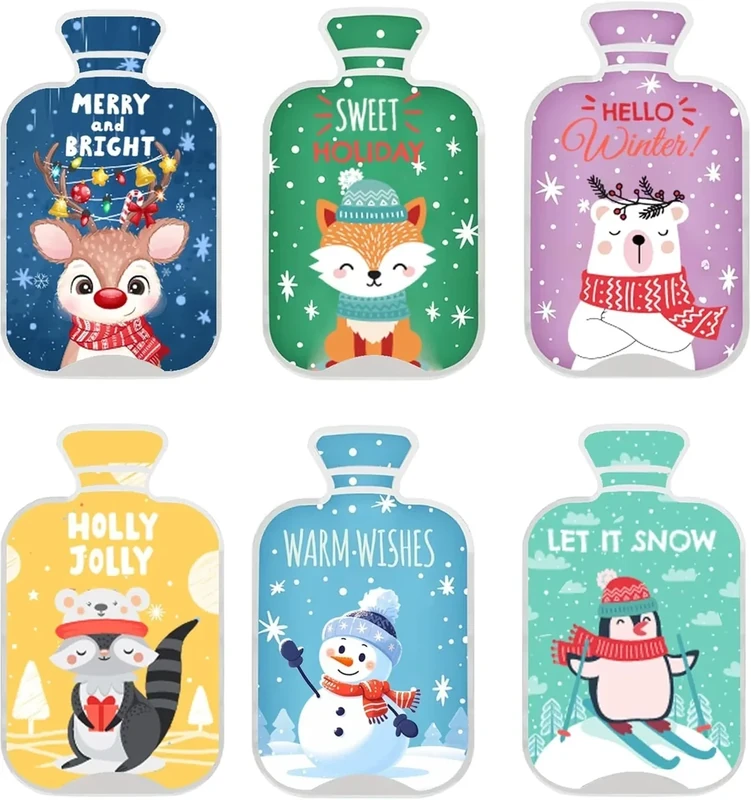 iLuane Taschenwärmer Handwärmer Dackel Motiv für warme Hände im Herbst und Winter Wiederverwendbare Wärmekissen Fingerwärmer