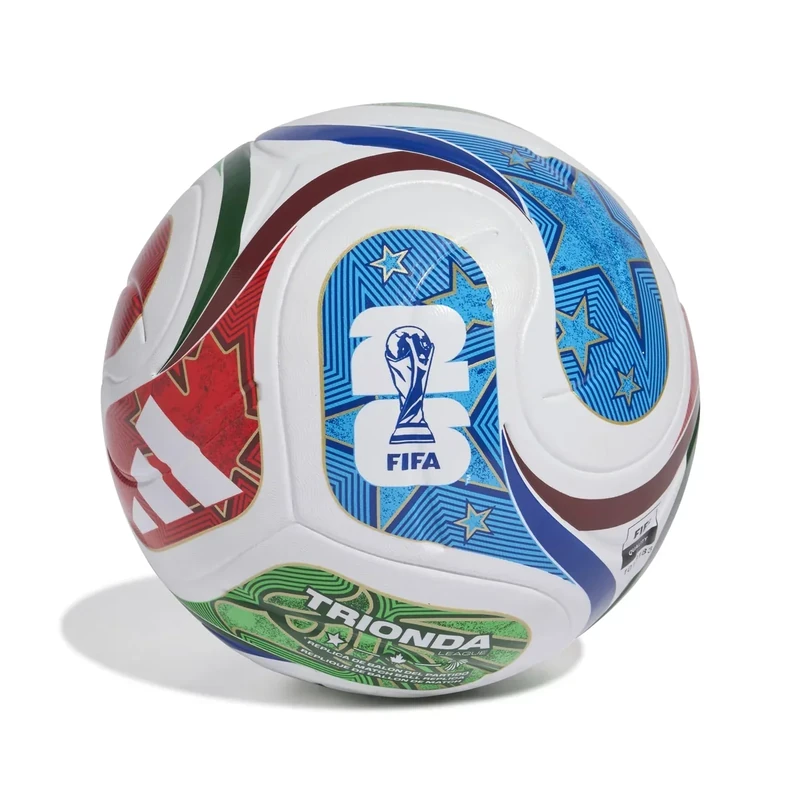 adidas World Cup League Ball Ball für Unisex-Erwachsene, Weiß, 5 EU