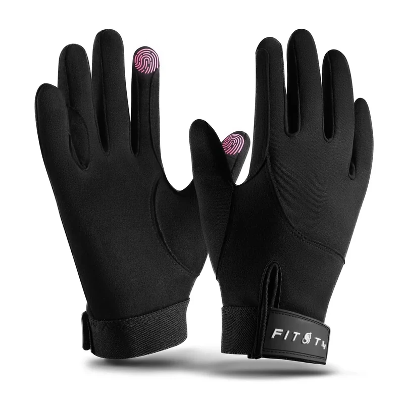 FitsT4 Sports Damen Reithandschuhe Winter Grip Reiter Handschuhe Unisex Erwachsene Reiten Fahrradhandschuhe für Reitsport Sports