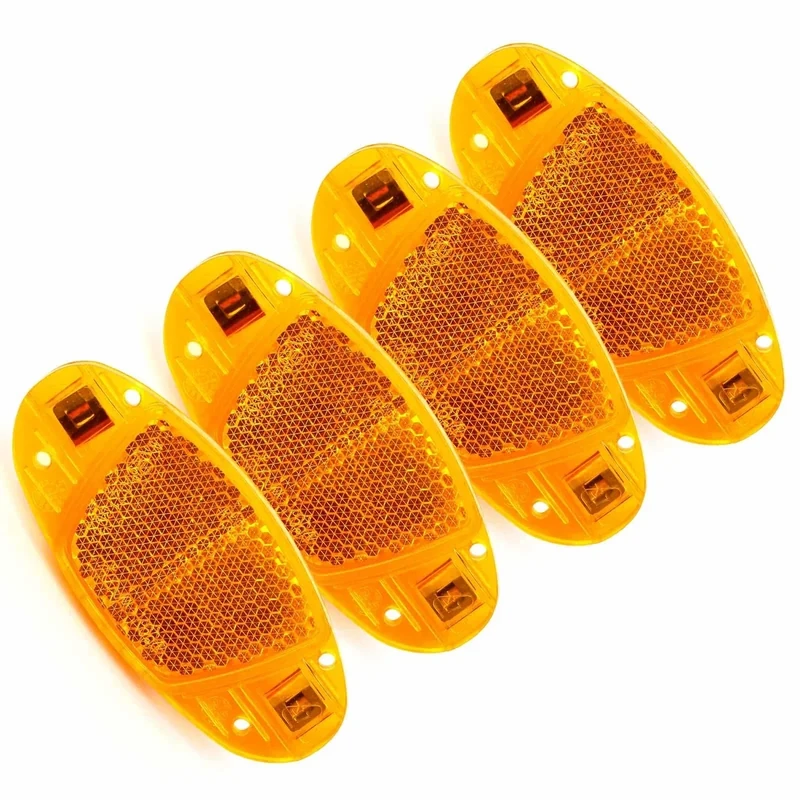 Tavaler Katzenaugen Fahrrad StVZO zugelassen, Fahrrad Katzenaugen Kinder, für Rennrad, MTB, E-Bike (Katzenaugen, 4)