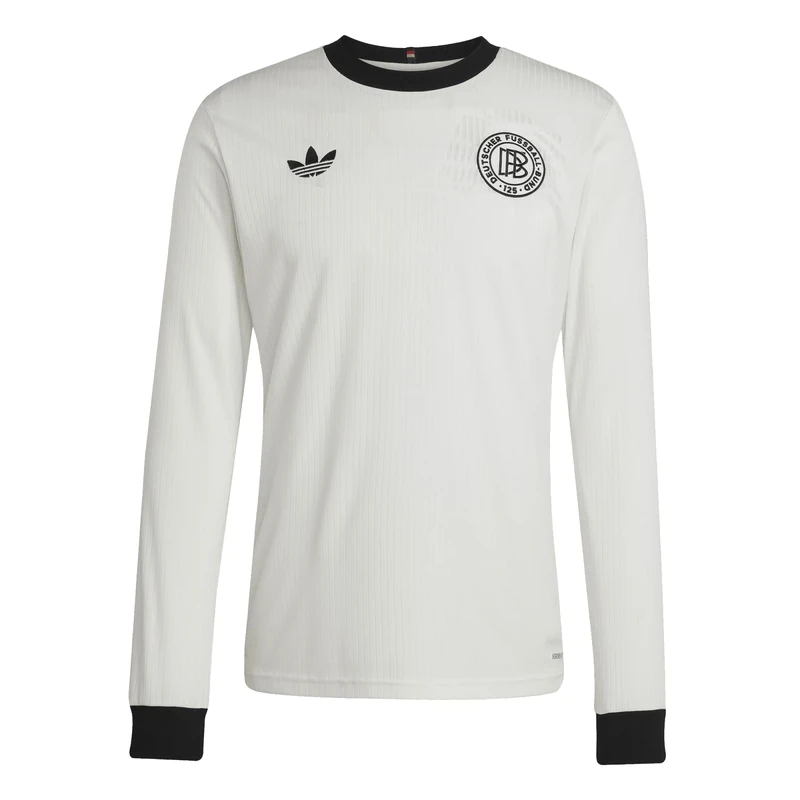 adidas DFB Germany Deutschland 125 Jahre Trikot Jersey (DE/NL/SE/PL, Alphanumerisch, L, Regular, Regular, wihte-Long)