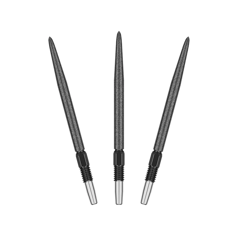 Target Darts Swiss Point SLK Luke Littler Dart Points (3er-Set Points) 30 MM – Schwarz | Dart-Points mit rauer Oberfläche, Ersatz-Steelpoints, Profi-Dartzubehör