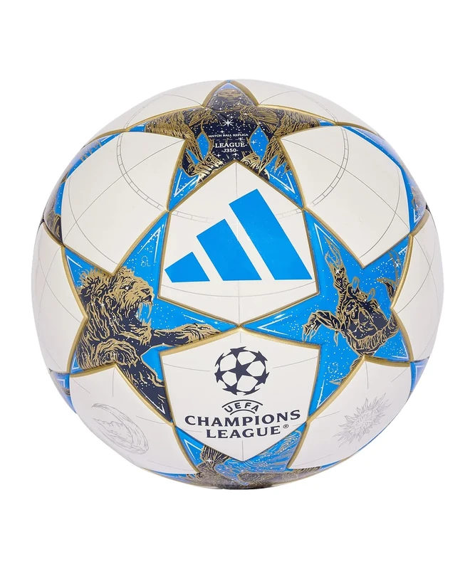 Adidas UEFA Champions League J350 Ball JP1543, Unisex Footballs, White, 5 EU