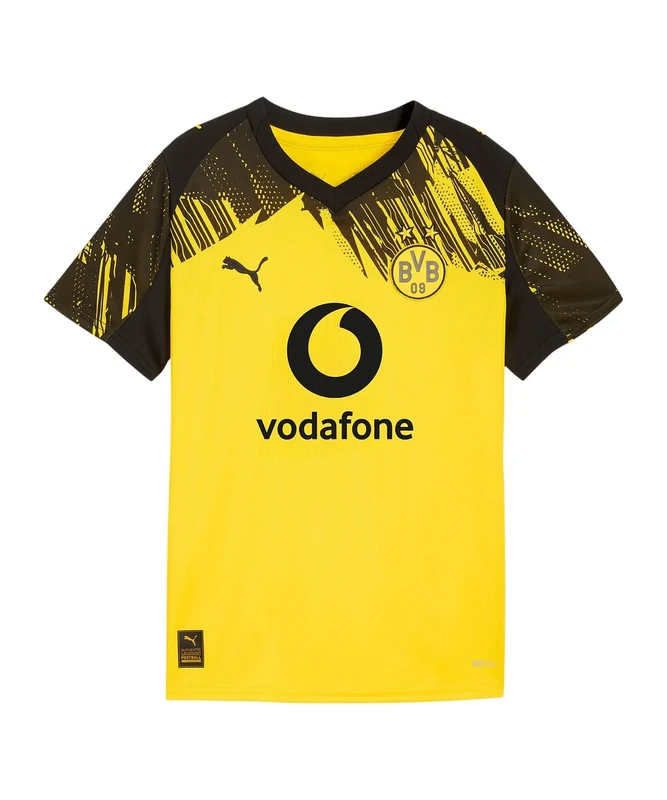 PUMA Borussia Dortmund Trikot Home 2025/2026 Kids gelb, 176 Kinder