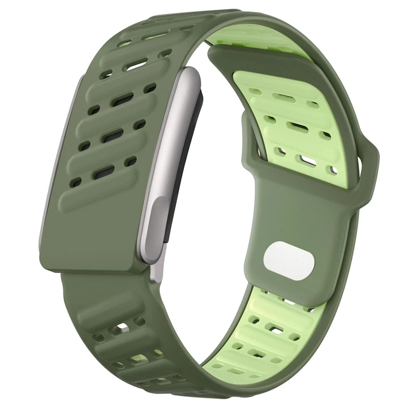 Whoop MG-Band, robustes, weiches Silikon-Armband, kompatibel mit WHOOP 5, strapazierfähiges, Sportschlaufen-Ersatzbänder für Männer und Frauen, mit Metallrahmen