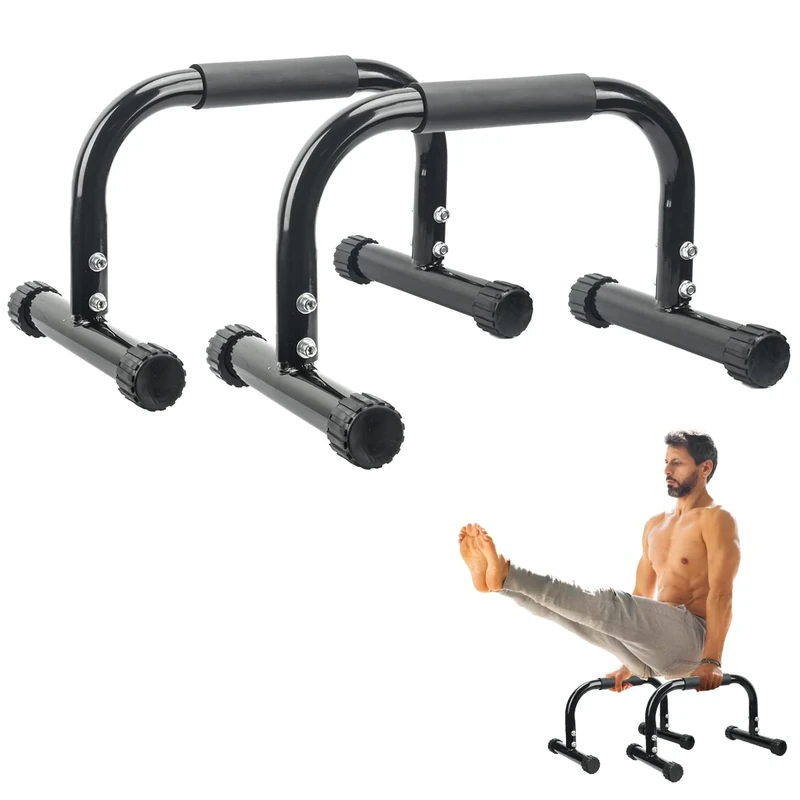 AmazeFan Parallettes, Handstand Barrenm, Großer Push Up Bar & & Dip Barren, Rutschfeste Liegestützgriffe, Calisthenics Equipment für Indoor & Outdoor, Geeignet für Heim-Fitness & Liegestütze