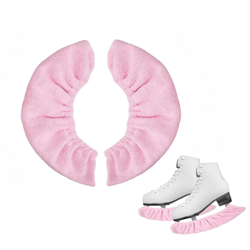 BinXiaoQin Kufenschoner Schlittschuhe,Eiskunstlauf Zubehör Kinder,Schlittschuhschoner Damen,Schlittschuh Kufenschoner Eislaufschuhe,Schlittschuhe Schoner Herren,Schlittschuh Schutz Eiskunstlauf(Rosa)