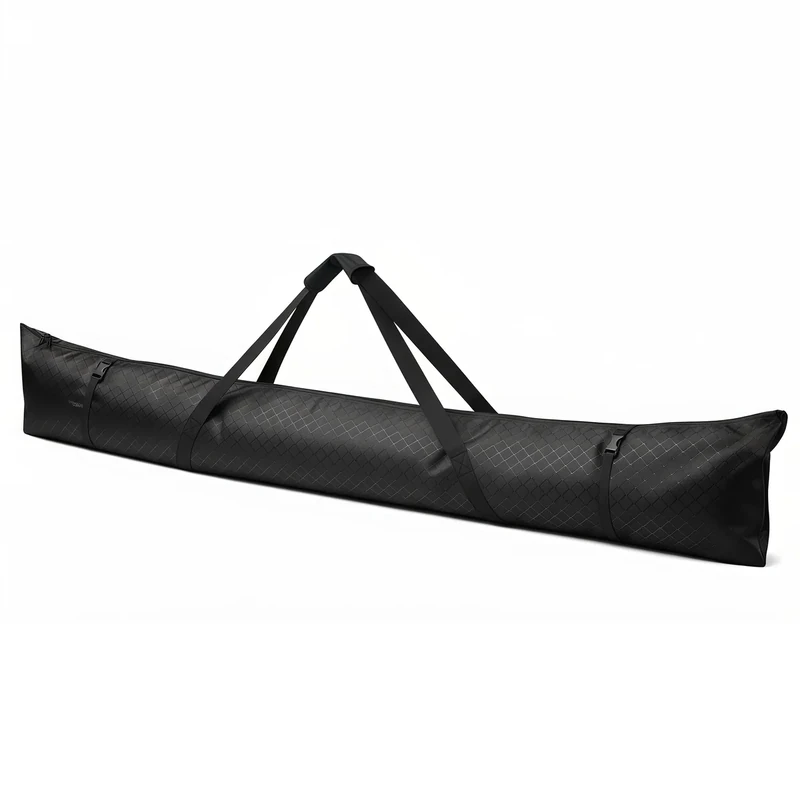 SUIXI Skitasche 190 cm für 1 Paar Ski – Das Intelligente System – Ultraleicht (200g) Skisack aus Reißfestem Ripstop – Ski Bag Wasserabweisend & Faltbar