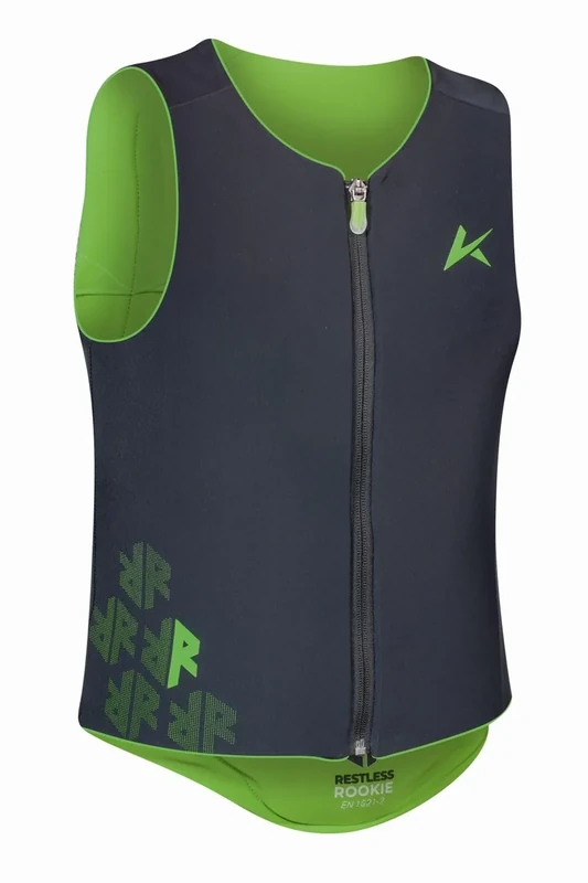 Komperdell Rückenprotektor Ballistic Flex FIT PRO JUNIOR, Größe:128, Farbe:Black/Green