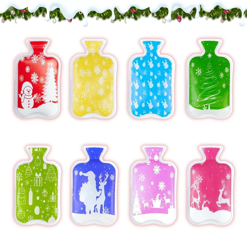 8er Set Taschenwärmer Wiederverwendbar, Handwärmer Kinder, Taschenwärmer Weihnachten zum Knicken, Wärmekissen für kalte Tage & unterwegs, Kleine Kinder, Frauen & Männer