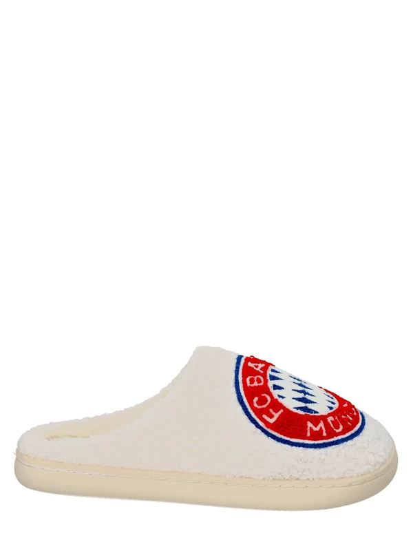 FC Bayern München I Plüschpantoffeln I Unisex I Off white I 46