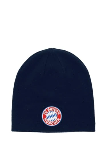 FC Bayern München I Mütze Logo I Beanie I Kinder I Navy
