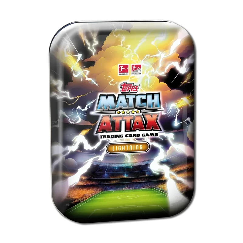 Bundesliga Match Attax 25/26 - Mini Tin - Lightning (39 Karten darunter 3 Exklusive Tin-Karten)