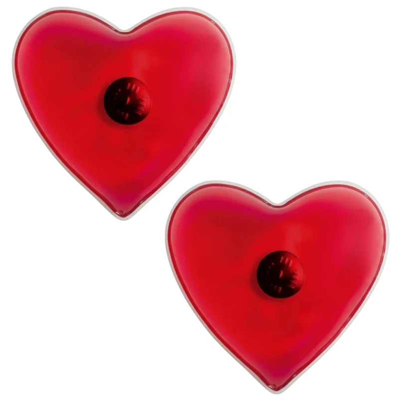 2X Taschenwärmer Handwärmer Wärmepad Wärmekissen wiederverwendbar für unterwegs Gel-Wärmekissen, Aktivierung bis 55°C für kalte Tage, Büro Ski-Fahren und Spaziergänge