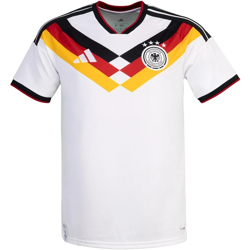 adidas Germany Deutschland Home Trikot Jersey (DE/NL/SE/PL, Alphanumerisch, L, Regular, Regular, White)