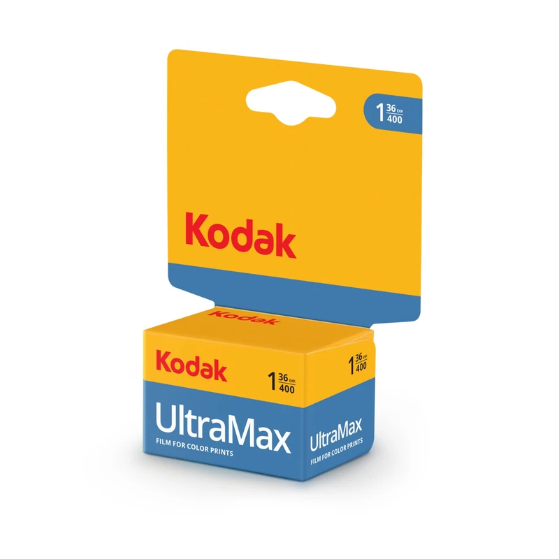Kodak 603 4078 Ultramax 400 Color Negative Film (ISO 400) 35mm 36 Exposures Carded