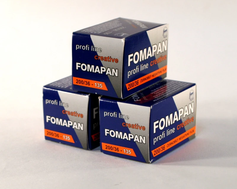 fomapan 200 ASA 135–36 Lot de 3