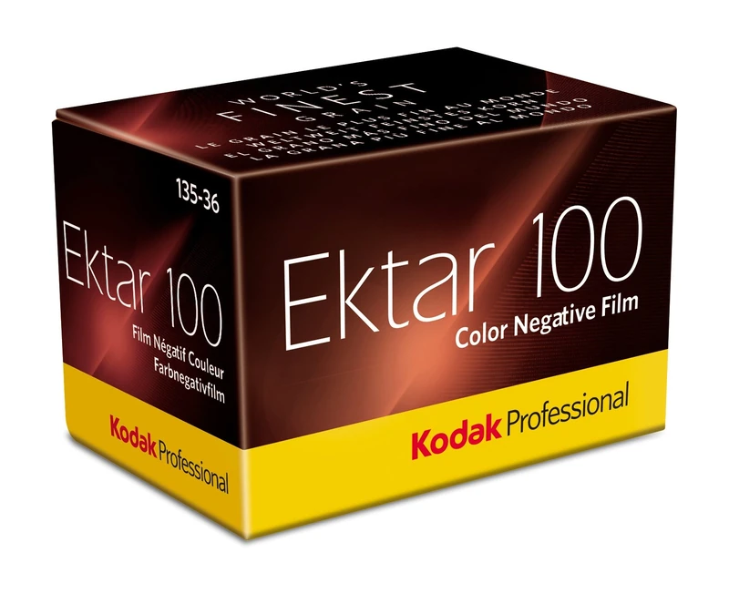 Kodak Ektar 100 35mm 36 Poses Négatifs Couleur Professional 135-36 - Lot de 3 Films