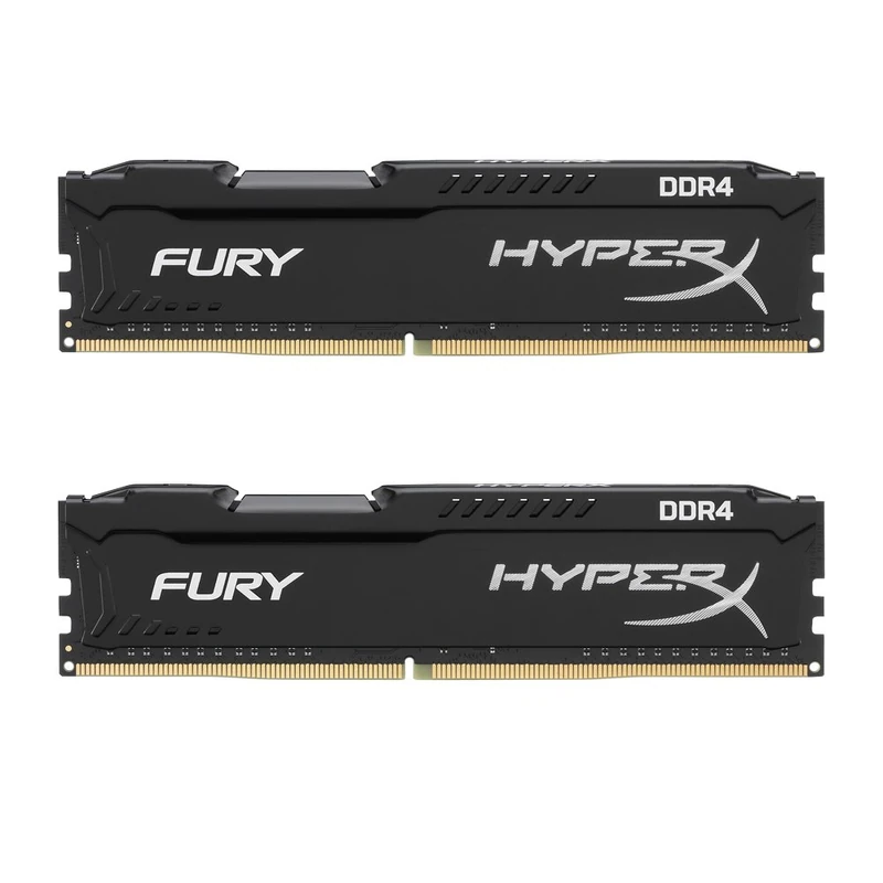 HyperX - HX424C15FBK2/32 - FURY DDR4 32Go (Kit 2x16Go), 2400MHz CL15 DIMM XMP - Noir