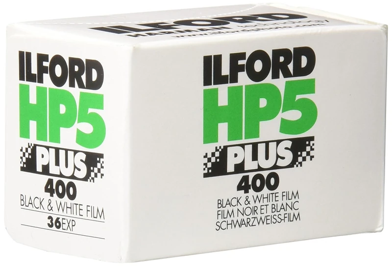 Ilford HP5 Plus Film imprimé Noir et Blanc, 35 mm, ISO 400, 36 Poses 2 Pack