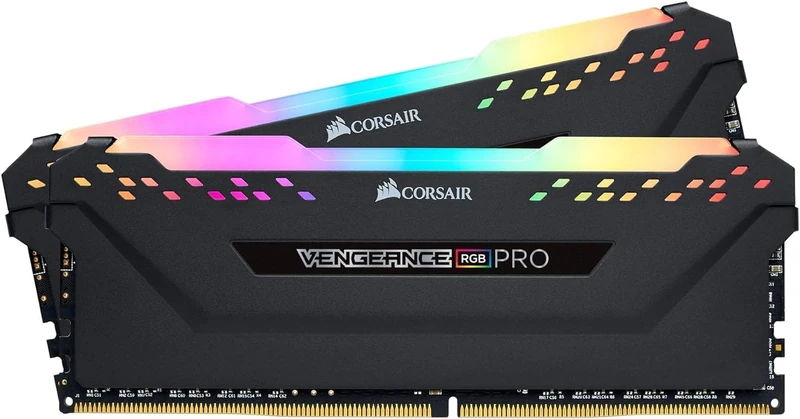 Vengeance RGB PRO 2 x 8 Go DDR4 3200 MHz CAS 16 Noir