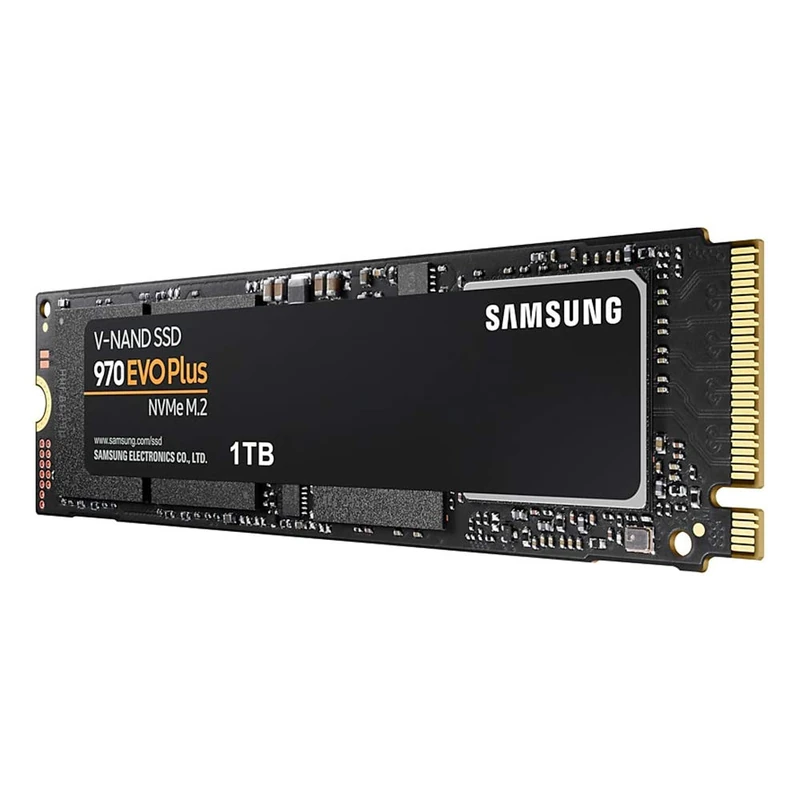 Samsung 970 EVO Plus MZ-V7S1T0BW Disque SSD Interne NVMe M.2, 1 To, Jusqu'à 3 500Mo/s en lecture sequentielle
