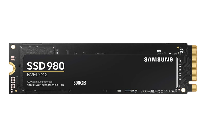 Samsung 980 MZ-V8V500BW | Disque SSD Interne NVMe M.2, PCIe 3.0, 500 Go, Contrôle thermique intelligent - Image 1