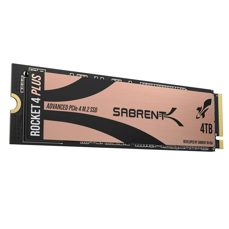 SABRENT M.2 NVMe SSD 4To Gen4, SSD Interne 7100Mo/s en Lecture, Disque Dur Interne PCIe 4.0 pour Les Joueurs, Compatible avec PlayStation 5, Console PS5, PC, Laptop, Desktop, NUC (SB-RKT4P-4TB) - Image 1