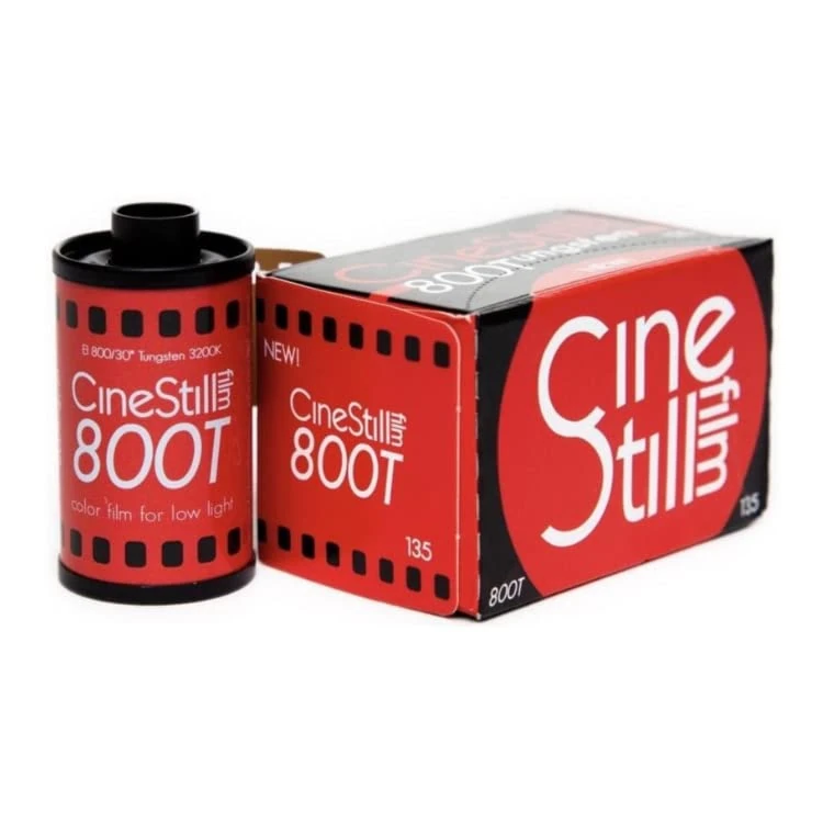 CineStill Lot de 3 films 800 tungstène 35 mm - Image 1