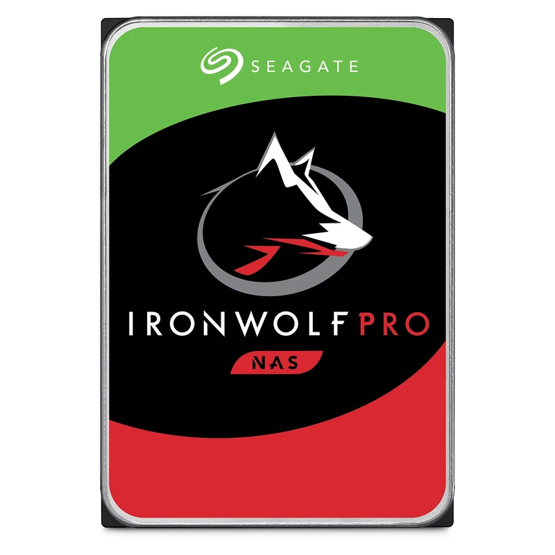 Seagate IronWolf Pro, 20 To, Disque dur interne NAS, CMR 3,5 pouces SATA 6 Gbits/s 7 200 tr/min, 256 Mo de mémoire cache, pour stockage en réseau NAS RAID, 3 ans Rescue Services, FFP (ST20000NEZ00)
