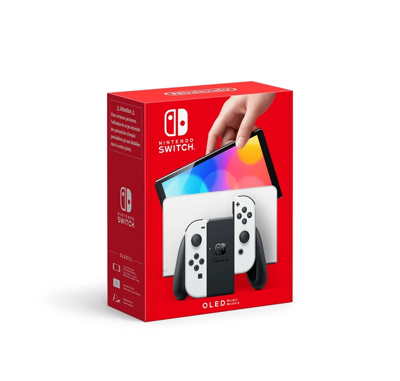Nintendo Switch OLED w/White Joy-Con - Standard Edition (Internacional) - Image 1