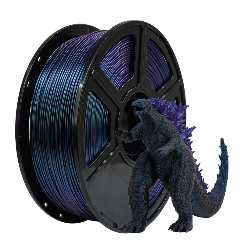 Flashforge ABS Pro Filament 1.75mm Noir - ABS+ pour Imprimante 3D, 1kg, Précision Dimensionnelle +/- 0.02mm, Résistance Améliorée à la Chaleur, Excellente Ténacité