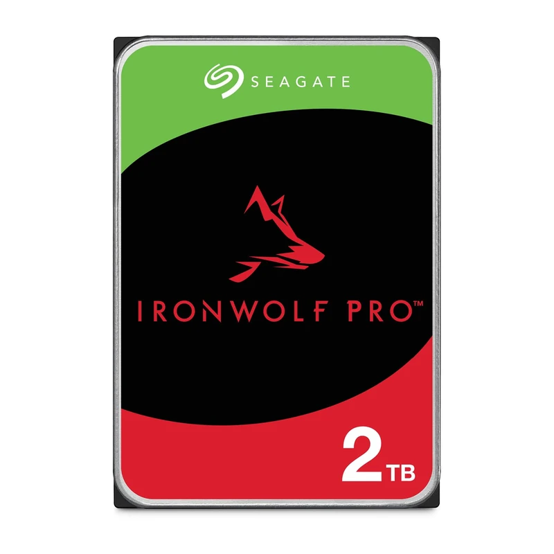 Seagate IronWolf Pro, 20 to, Disque Dur d'entreprise Interne NAS HDD – CMR, 3,5”, SATA 6 Gbits/s, 7 200 TR/Min, 256 Mo de mémoire Cache, Rescue Services (ST20000NT001)