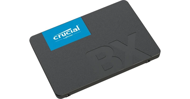 Crucial BX500 3D NAND SATA 2.5-inch SSD Drive, 500 GB Black - Image 1