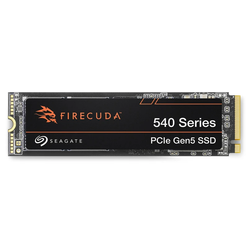 Seagate FireCuda 540 SSD 2To, SSD interne, M,2 2280 PCIe 5e génération avec des vitesses de transfert jusqu'à 10 000 Mo/s et 2000 To TBW, Services Rescue (ZP2000GM3A004) - Image 1