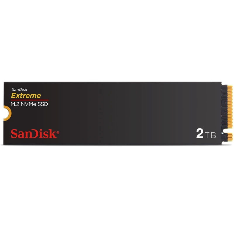 SanDisk SSD M.2 NVMe Extreme de 2 To, SSD interne, PCIe Gen4.0, vitesse de lecture jusqu'à 5150 Mo/s, technologie nCache - Image 1