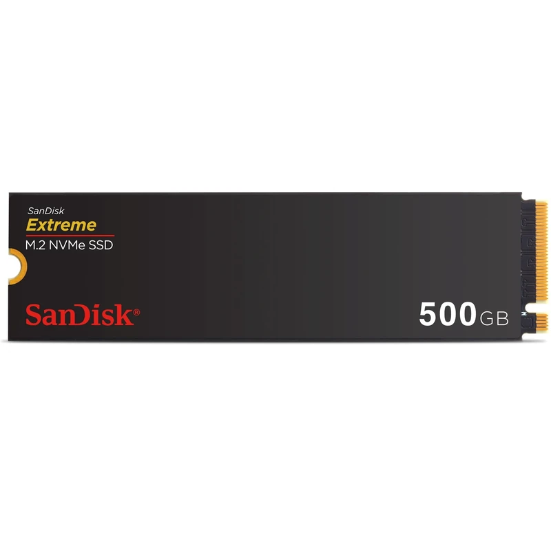 SanDisk Extreme 500 Go, M.2 2280, PCIe Gen 4 NVMe, avec une vitesse de lecture allant jusqu'à 5150 MB/s - Image 1