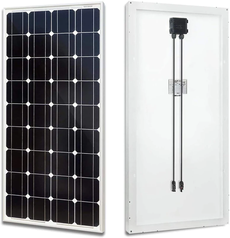 ECO-WORTHY Panneau solaire monocristallin haute efficacité 200 W pour camping-car, remorque, système de panneau solaire hors réseau - Image 1