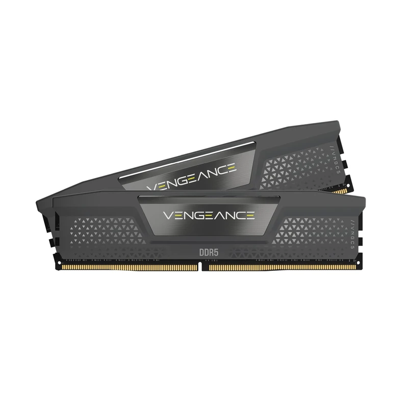 CORSAIR Vengeance DDR5 RAM 16Go (2x8Go) 5200MHz CL40 AMD Expo Compatible iCUE Mémoire d'Ordinateur – Gris (CMK16GX5M2B5200Z40)