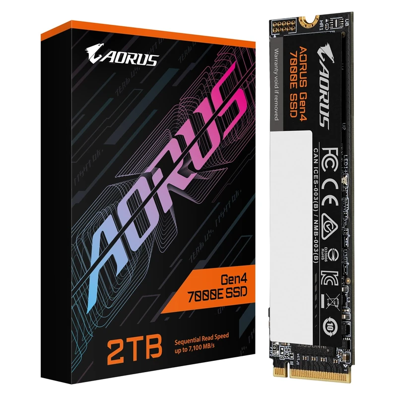 Gigabyte Aorus Gen4 7000E SSD 2 to AG470E2TB HD4974 - Image 1